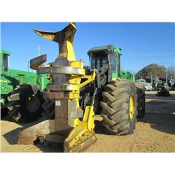 JOHN DEERE 843J FELLER BUNCHER, S/N 620240 (08 YR) JOHN DEERE FD22B SAW HEAD, S/N 020108, ECAB W/AIR