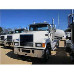 2013 MACK CHU613 T/A TRUCK TRACTOR, S/N 1M1ANO7YIDM011329, 445 HP MACK MP8 DIESEL, 10 SPD TRANS, 40K
