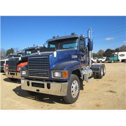 2011 MACK CHU613 T/A TRUCK TRACTOR, S/N 1M1AN07Y0BM006944, 505 HP MACK MP8 DIESEL ENG, 18 SPD TRANS,