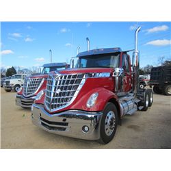 2013 INTERNATIONAL LONE STAR TRUCK TRACTOR, S/N 3HSCXSJR0DN454982, 475HP MAXX FORCE DIESEL, FULLER 1