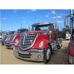 2013 INTERNATIONAL LONE STAR TRUCK TRACTOR, S/N 3HSCXSJR7DN454980, 475HP MAXX FORCE DIESEL, FULLER 1