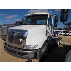 2006 INTERNATIONAL 8600 T/A TRUCK TRACTOR, S/N 1HSHXAHR26J269201, CUMMINS ISM DIESEL ENG, 40K REARS,