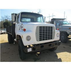 FORD 9000 S/A DUMP, S/N R90WVGG8507, DIESEL ENG, 5+2 SPD TRANS, 14' DUMP BODY, 11R22.5 TIRES, ODODME