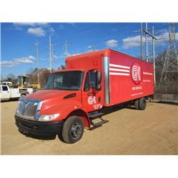 2005 INTERNATIONAL S/A VAN BODY TRUCK, S/N 1HTMLAFM95H123025, INT VT365 DIESEL ENG, A /T, 22'6" SUPR