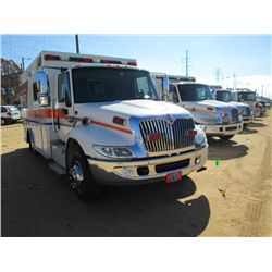 2007 INTERNATIONAL 4300 AMBULANCE, S/N 1HTMNAAM17H469199, IHC DT466 ENG, A/T, ODOMETER READING 291,4