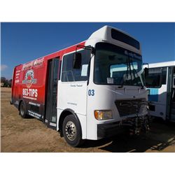 2004 FREIGHTLINER BUS, S/N 4UZAACBV14CN14175, 20 PASSENGER, CUMMINS DIESEL ENG, A /T, 17.5K REARS, 1