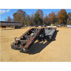 1996 TRAILKING HG SERIES TK80HDG 482 T/A DETACH TRAILER, S/N 1TKJ04827TM065967, 25' LOAD DECK, COVER