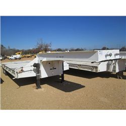 1984 34' T/A STEP DECK TRAILER, S/N 87591, 10.00R15 TIRES