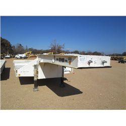 1984 34' T/A STEP DECK TRAILER, S/N 86923, 10.00R15 TIRES