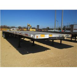 1999 DORSEY DGTC 48' FLATBED TRAILER, S/N 1DTP80Z28XG053534, SPREAD AXLE, ALUMINUM FLOOR, AIR RIDE, 
