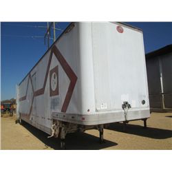 2000 GREAT DANE 741DD 45' S/A DRY BOX, S/N 1GRAB90100S012305, SIDE DOOR, 11R22.5 TIRES