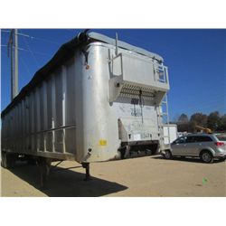 1994 EAST 44' T/A LIVE BOTTOM TRAILER, S/N 1E1U1X283RRG15107, OPEN TOP, TARP, SWING GATE, 11R24.5 TI