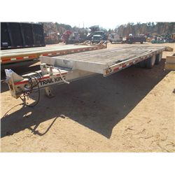 2004 TRAILKING 27' T/A TAG TRAILER, S/N 1TKC027274B115357, DUAL TANDEM, DOVETAIL, 215/75R17.5 TIRES