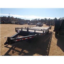 TRAILERS FOR LESS 22' T/A TAG TRAILER, S/N 66783, DOVETAIL W/RAMP, ELECT BRAKE, LT245/75R16 TIRES