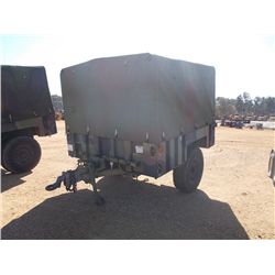 7' S/A CARGO TRAILER W/ CANVAS COVER