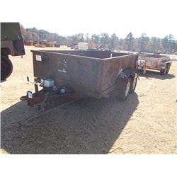 2001 10' T/A DUMP TRAILER, S/N BETSUT12911770270, 24" SIDE, ST205/75R15 TIRES (COUNTY OWNED)