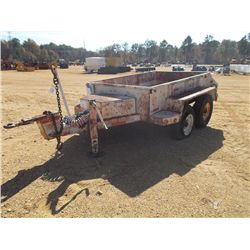 104" ALL STEEL T/A UTILITY TRAILER, AL-POWER #05233, LT235/85R16 TIRES