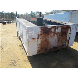 14' GAS CYLINDER TRUCK BED W/ LIFT GATE