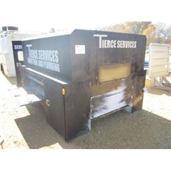 9' RAWSON KOENIG ENCLOSED CONTRACTOR TOOL & EQUIPMENT TRUCK BED