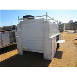 11' ENCLOSED CONTRACTOR TOOL & EQUIPMENT TRUCK BED