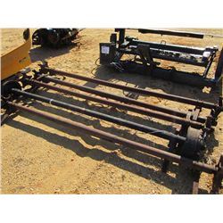 1 LOT (5) TRAILER AXLES