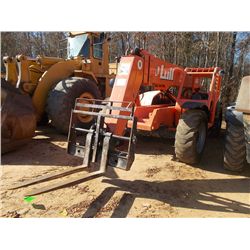 2007 LULL 944E-42 TELESCOPIC FORKLIFT, S/N 0160028980 (07 YR) 9,000# CAP, CUMMINS ENG, TILT CARRIAGE
