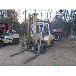 TCM FHG36N8 FORKLIFT, S/N 46400818, 8,000# CAP, DOUBLE STAGE, LP GAS, CANOPY
