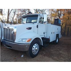 2010 PETERBILT PB330 SERVICE TRUCK, S/N 2NPNHM6X6AM106394, PACCAR PX6 DIESEL ENG, 6 SPD TRANS, 18K R