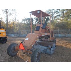 WALDON SWEEPMASTER II BROOM, S/N 24312001, 8' BROOM, 4 CYL, DIESEL ENG, CANOPY, METER READING 3,056 