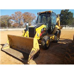 CAT 420E 4X4 LOADER BACKHOE, S/N DJL03502 (12 YR) EXTENDAHOE, MP BUCKET, 18" HOE BUCKET, ECAB W /AIR