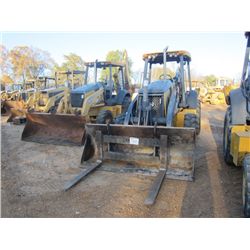 JOHN DEERE 310SJ 4X4 LOADER BACKHOE, S/N 142354 (07 YR)GP BUCLKET, QUICK COUPLER, FORKS, 24" HOE BUC