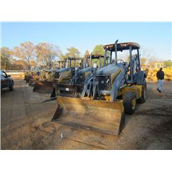 JOHN DEERE 310J 4X4 LOADER BACKHOE, S/N 189849 (10 YR) GP BUCKET, 23" HOE BUCKET, REAR AUX HYD, CANO