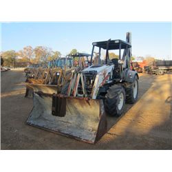 TEREX TX860 4X4 LOADER BACKHOE, S/N SMFB44ER028EM7206 (02 YR) EXTENDAHOE, GP BUCKET, FORK ATTACH, 24