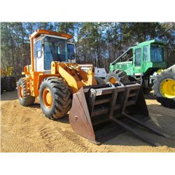 HYUNDAI HL-17 WHEEL LOADER, S/N W0241, GP BUCKET, FORKS, QUICK COUPLER, ECAB W/AIR, 20.5-25 TIRES
