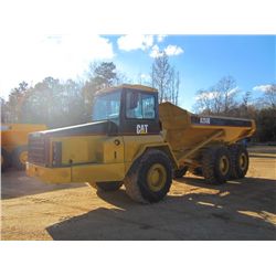 CAT D250E ARTICULATED DUMP, S/N 5TN01692, ECAB W/ AIR, 23.5R25 TIRES, METER READING 12,510 HRS