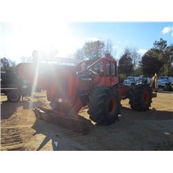 TIMBERJACK 380 DPG ENVIRONMENTAL TRIMMER, S/N AC2484, RIGHT OF WAY CUTTER W/5 ROTARY BLADES, ECAB, 2