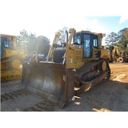 CAT D6T XL CRAWLER TRACTOR, S/N LAY01432 (09 YR) SEMI-U BLADE W/TILT, DIFF STEER, ECAB W/AIR, METER 