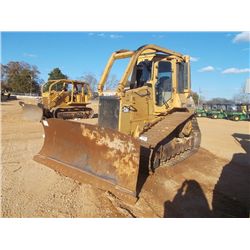CAT D4H XL CRAWLER TRACTOR, S/N 8PJ01481, 6 WAY BLADE, ECAB W/AIR, SWEEPS, SIDE & REAR SCREENS, METE