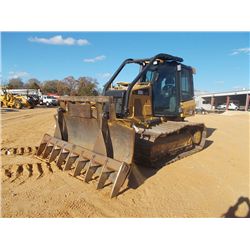 CAT D5K2 LGP CRAWLER TRACTOR, S/N KYY00406 (12 YR) 6 WAY BLADE, ECAB W/AIR, SWEEPS, SIDE & REAR SCRE