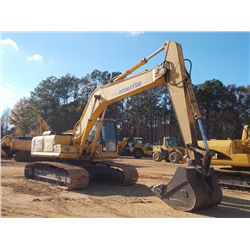 KOMATSU PC220LC-7L HYDRAULIC EXCAVATOR, S/N A87023 (06 YR) 9'9" STICK, 55" BUCKET, ECAB W/AIR, METER