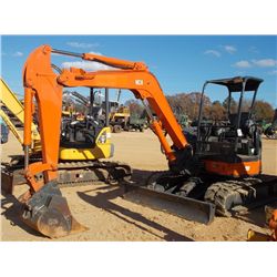HITACHI ZX50 UNA-2 MINI HYDRAULIC EXCAVATOR, S/N FF01MC0244759, 4