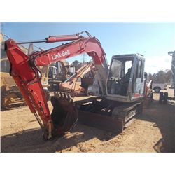 LINK-BELK LS-1600 C SERIES II HYDRAULIC EXCAVATOR, S/N D5176335, 69" STICK, 24" BUCKET, CANOPY