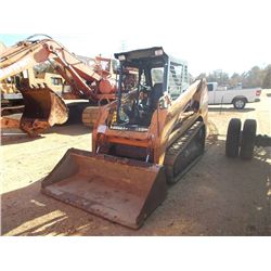 GEHL CTL60 SKID STEER LOADER, S/N 21310385, TRACK TYPE, GP BUCKET, CANOPY, METER READING 1,729 HRS (