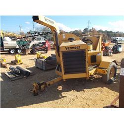VERMEER BC1250A CHIPPER, S/N 1VRN1416511007941, AUTO FEED, METER READING 449 HRS