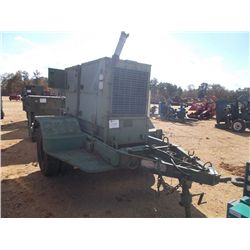 GENERATOR SET DIESEL ENGINE, S/N FZ-02007, 60KW, 50/60 HZ, MTD ON S/A TRAILER