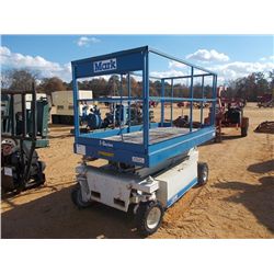 MARKLIFT J19W MANLIFT, S/N 98919168, 1,000# CAPACITY, 19' LIFT, ELECTRIC