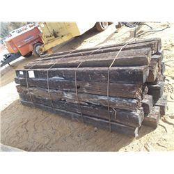 1 LOT RAILROAD TIES