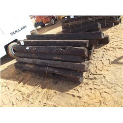 1 LOT RAILROAD TIES