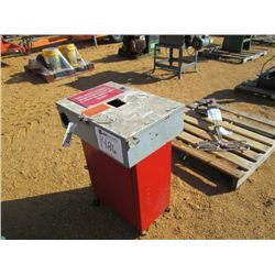 1 LOT (2) MISC METAL BOXES, ELECTRIC, STORAGE