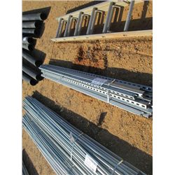 1 LOT GALV 8' CONDUIT SUPPORT